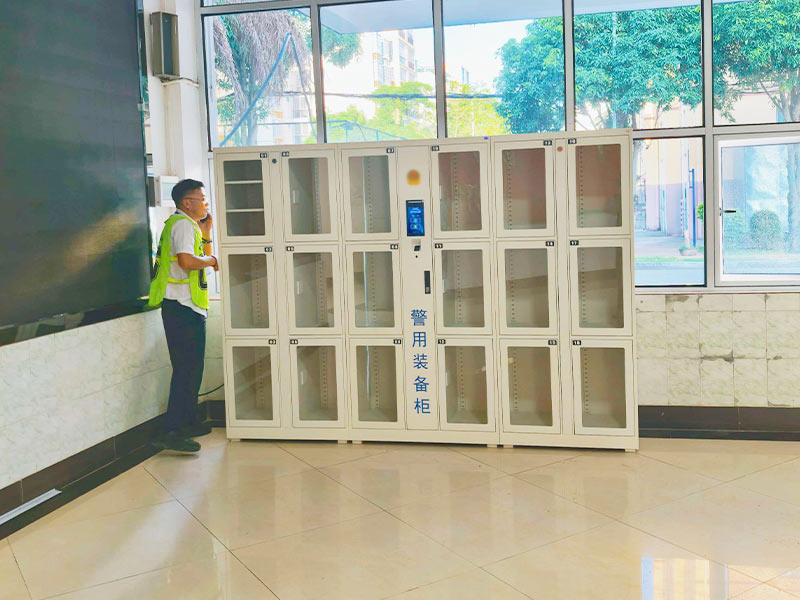 广西钦州出入境边防检查站采购人脸识别智能装备柜